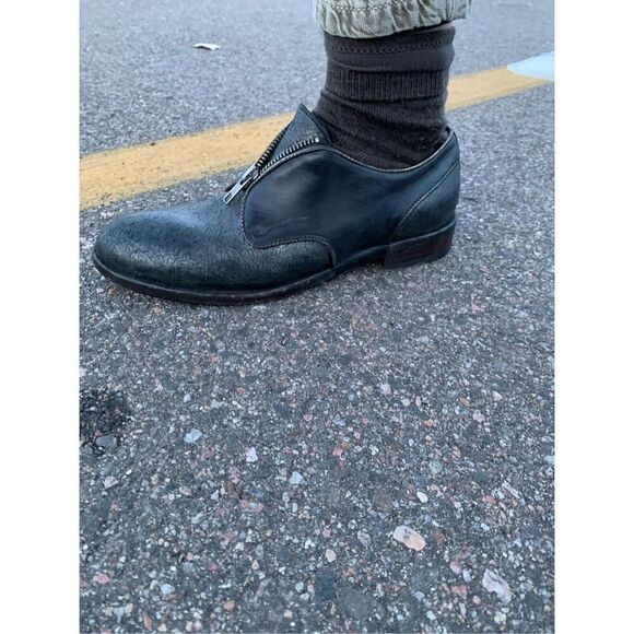 LA BOTTEGA voters genuine leather loafers ankle boots womens 7.5 true to size - Picture 7 of 7